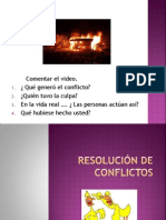 Resolución de Conflictos..