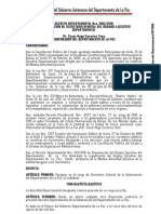 Decreto Departamental 006