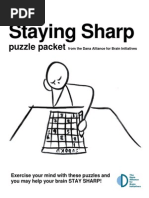 Download Staying Sharp Puzzle Series1 by maureenles SN157653961 doc pdf
