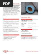 Fibrceptor FFP: Depth Microglass Coalescers With Integral Pre-Filter