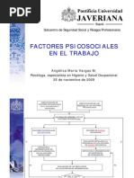Factores Sicosociales en El Trabajo