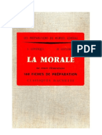 La Morale Cours Elémentaire 160 Fiches de Préparation Levesque-Leclercq 1961