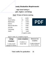 Baltimore County Graduation Requirements