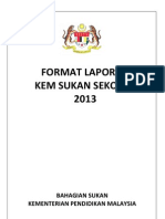 Format Laporan Kem Sukan Sekolah