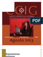 Agenda Agosto 2013