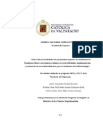 Desarrollo Habilidades Pensamiento Superior en Estudiantes Con Talento Académico A Través de Modelo Didáctico en Biotecnología