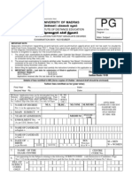 PG Exam Form