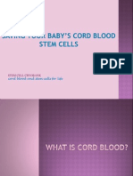 Cord Blood Presentation