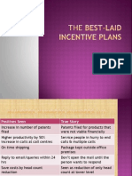 The Best-Laid Incentive Plans