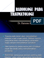 Materi Kuliah III - Peranan Radiologi Pada Traumatologi