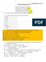 II Exercício de Fixação - Artigo