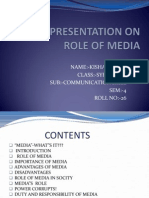 Role of Media 2012 k.s Patel 26