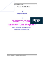 15886443 Constitutional Descriptors in QSAR