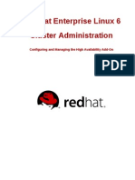 Red Hat Enterprise Linux 6 Cluster Administration en US