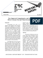 New, Improved, Comprehensive, and Automated Driver's License Test and Vision Screening System