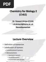 Stereo Isomerism