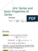 PC FUNCTIONS Geometric Series