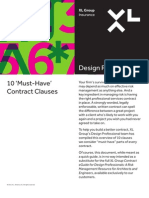 10 Must Have Contract Clauses PDF