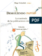Demoliendo Papers- Diego Golombek