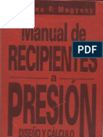 Manual de Recipientes a Presion(Megyesy)