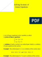 PC Solve Linear Systems