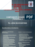 Clase Convivencia Democratica - Sesion 3