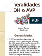 ADH o AVP.