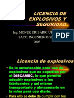 t146 Sacc Licencia Explosivos Seguridad