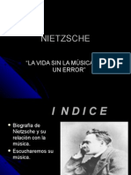 Nietzsche y la música