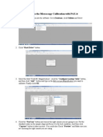 How To Calibrate Microscope in PAX-it