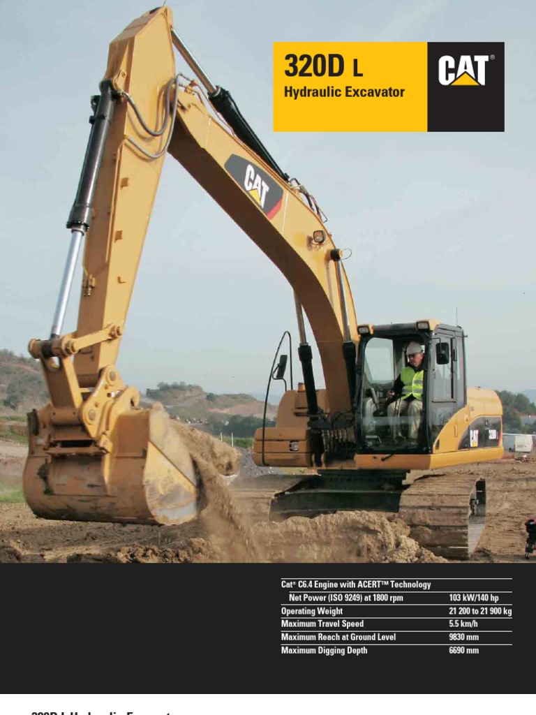 自動車 CAT 320D L HYDRAULIC EXCAVATOR Caterpillar 320D L Hydraulic Excavator HO Series Vehicle