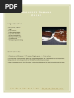 Download Molasses Banana Bread Recipe by Banana Bread SN15773095 doc pdf