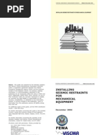 Installing Seismic Restraints