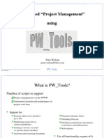 Web Based "Project Management" Using: Peter Wieland