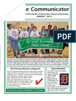 Communicator Senior Newsletter - August 2013