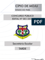 SECRETÁRIO ESCOLARMOJU