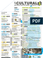 Agenda Cultural - Ago'13