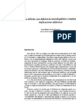 La Dislexia Una Deficiencia Neurolingñistica Compleja