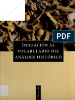 115808462 Pierre Vilar Iniciacion Al Vocabulario Del Analisis Historico