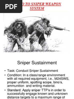 Sniper Sustainment