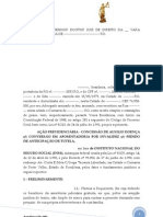 Ação previdenciária para concessão de auxílio-doença e conversão em aposentadoria por invalidez