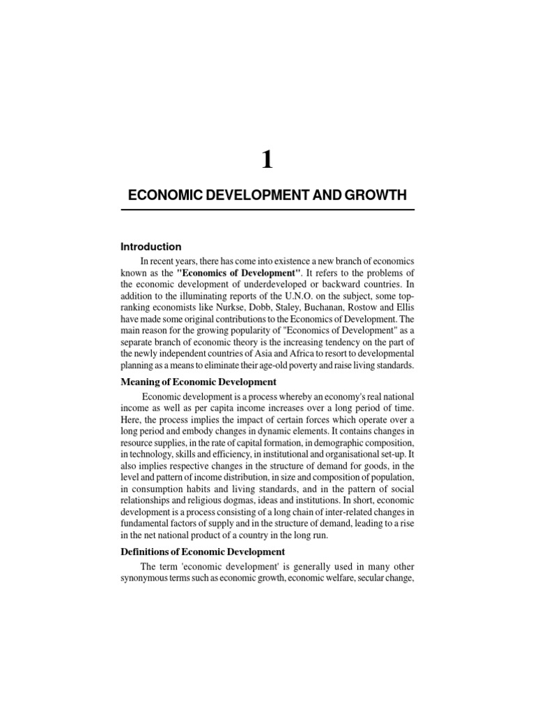 economic growth dissertation topics