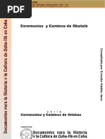 Ceremonias y Caminos de Obatalá