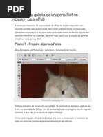 Criando Uma Galeria de Imagens Swf No InDesign Para ePub