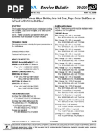 Download TSB Honda A08-020 by digaumc SN15778281 doc pdf
