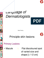 Language of Dermatology