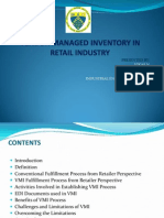 Vendor Managed Inventory in Retail Industry