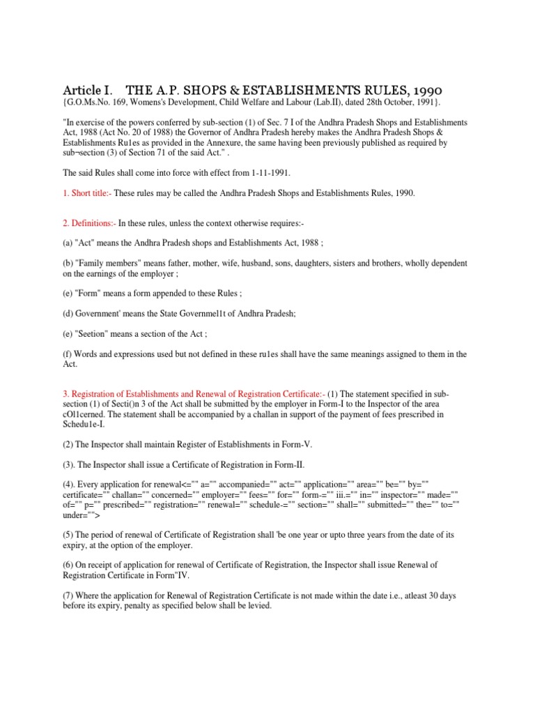 AND ESTABLISHMENT ACT 1988 PDF