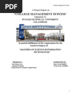 College Management System