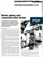 Better Piping and Expansion Joint Design